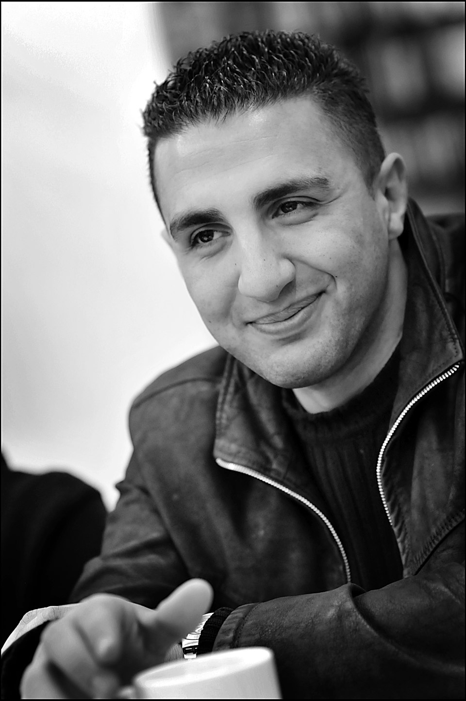 Portrait of Najwan Darwish, Literature & Poetry