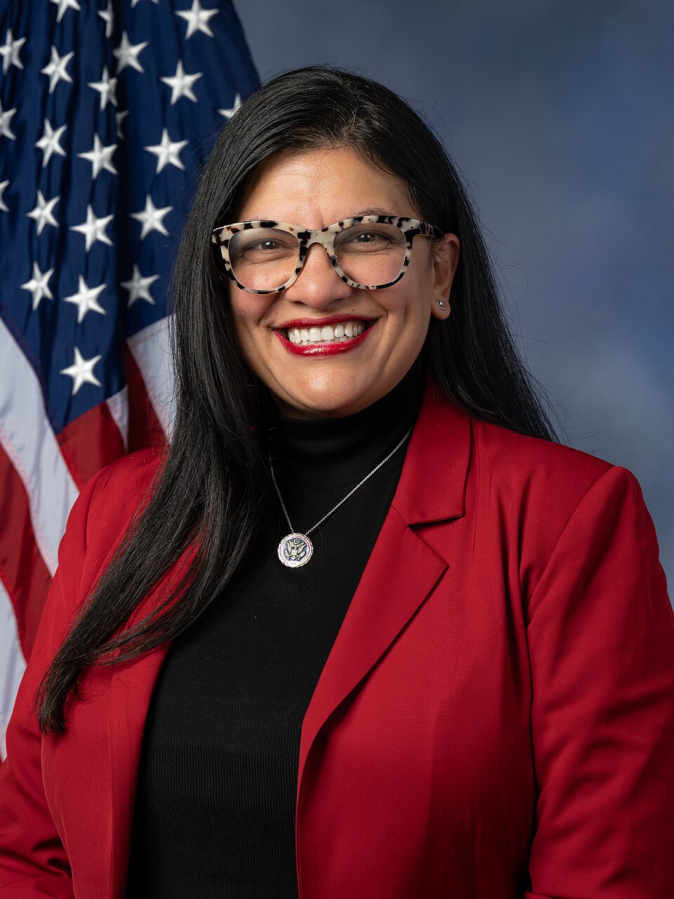 Portrait of Rashida Tlaib, Politics & Diplomacy